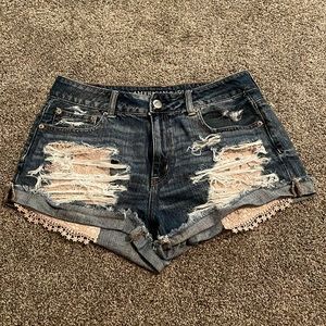 Women’s American Eagle Distressed Denim Shorts